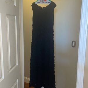 Black evening gown
